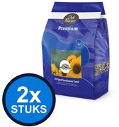 2x Deli Nature - Premium zonnepitten gestreept 2,5kg - Vogelvoer - 2.5 kg