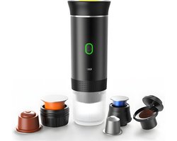Draagbare espressomachine voor in de auto - 12 V koffiezetapparaat - voor camping - reizen