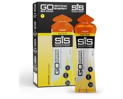 SIS GO Isotonic Energy Gels (6x60ml) Orange - Energie & Uithoudingsvermogen - Energie Gels