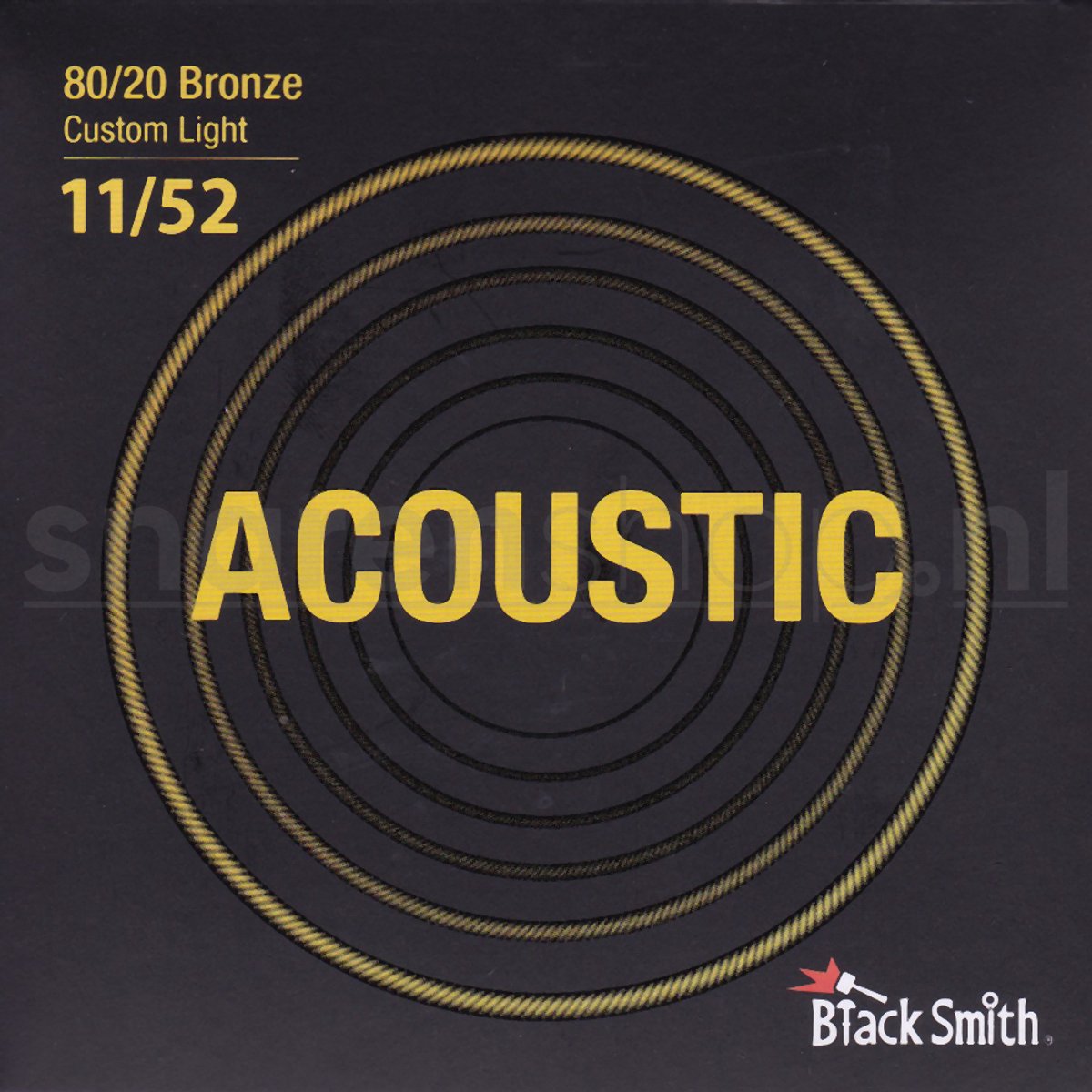 BlackSmith BR-1152 Snaren voor Akoestische Gitaar (11-52) Custom Light