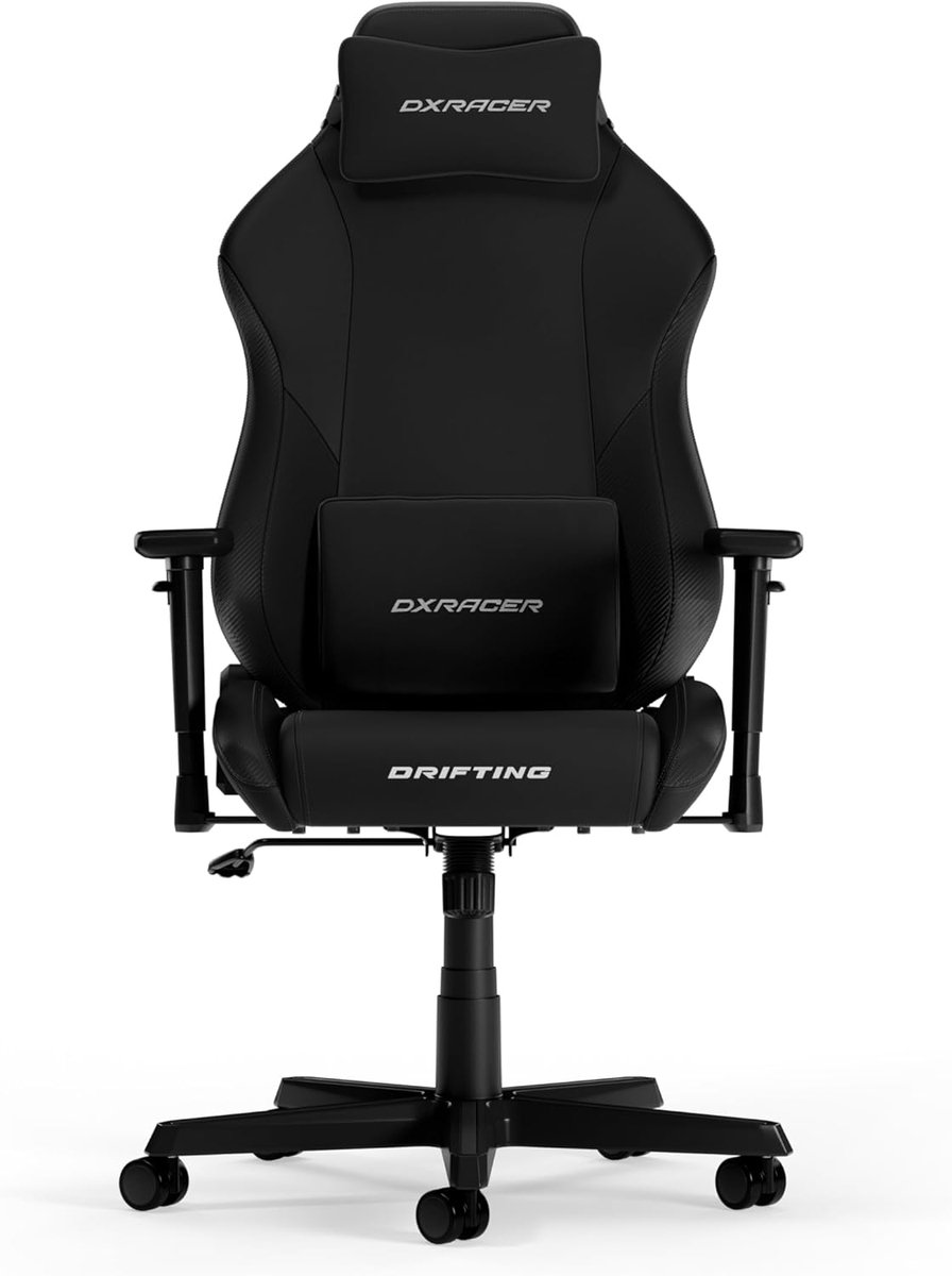Thijox - Gamingstoel DXRacer DRIFTING XL Zwart EPU Leer - Ergonomische Gamingstoel met Verstelbare Armleuningen en Hoogte, Ideaal voor Gamers en Kanto – foto 2