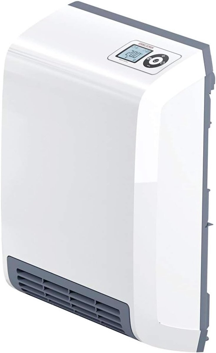 Thijox - Elektronisch Geregelde Snelverwarmer CK 20 Trend LCD 2 kW - Slimme Bediening, Weektimer, Open Vensterherkenning, Ideaal voor Thuis, Kantoor,
