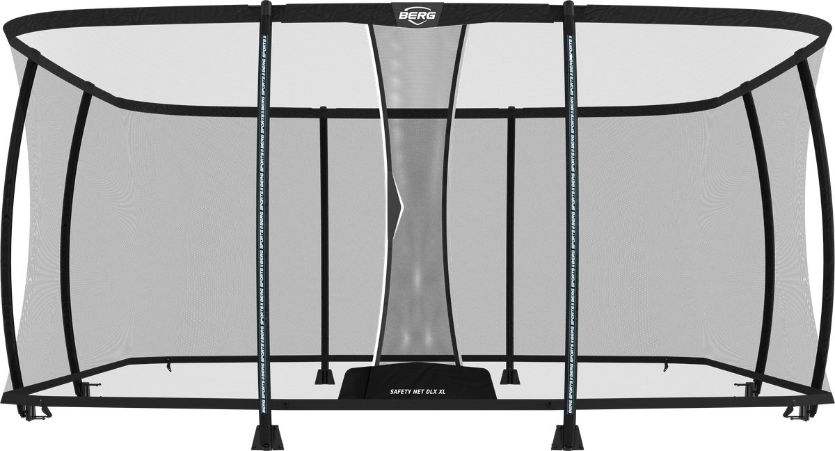 BERG Trampoline Veiligheidsnet - Ultim Pro Bouncer - Safety Net Deluxe XL - 500 x 300 cm
