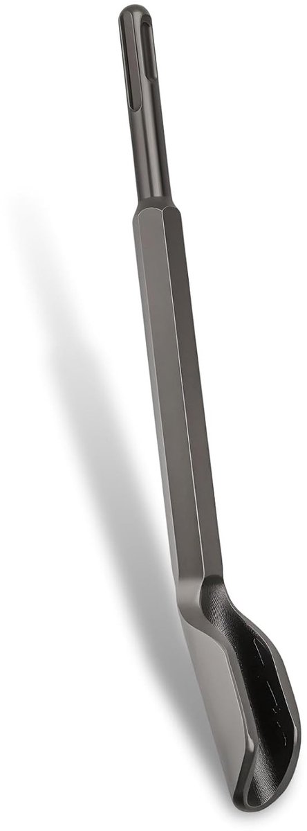 U-vormige beitel 22 x 82 x 250 mm van superhard staal voor beton en metselwerk, ideaal voor sloop- en beitelwerkzaamheden