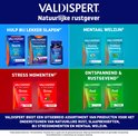 Overzicht van Valdispert producten voor slapen, stress en mentaal welzijn met verpakkingen en beschrijvingen.