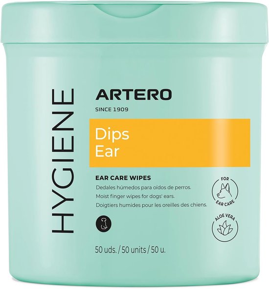 Artero Honden Oorreiniging Wet Wipes Doekjes 50st