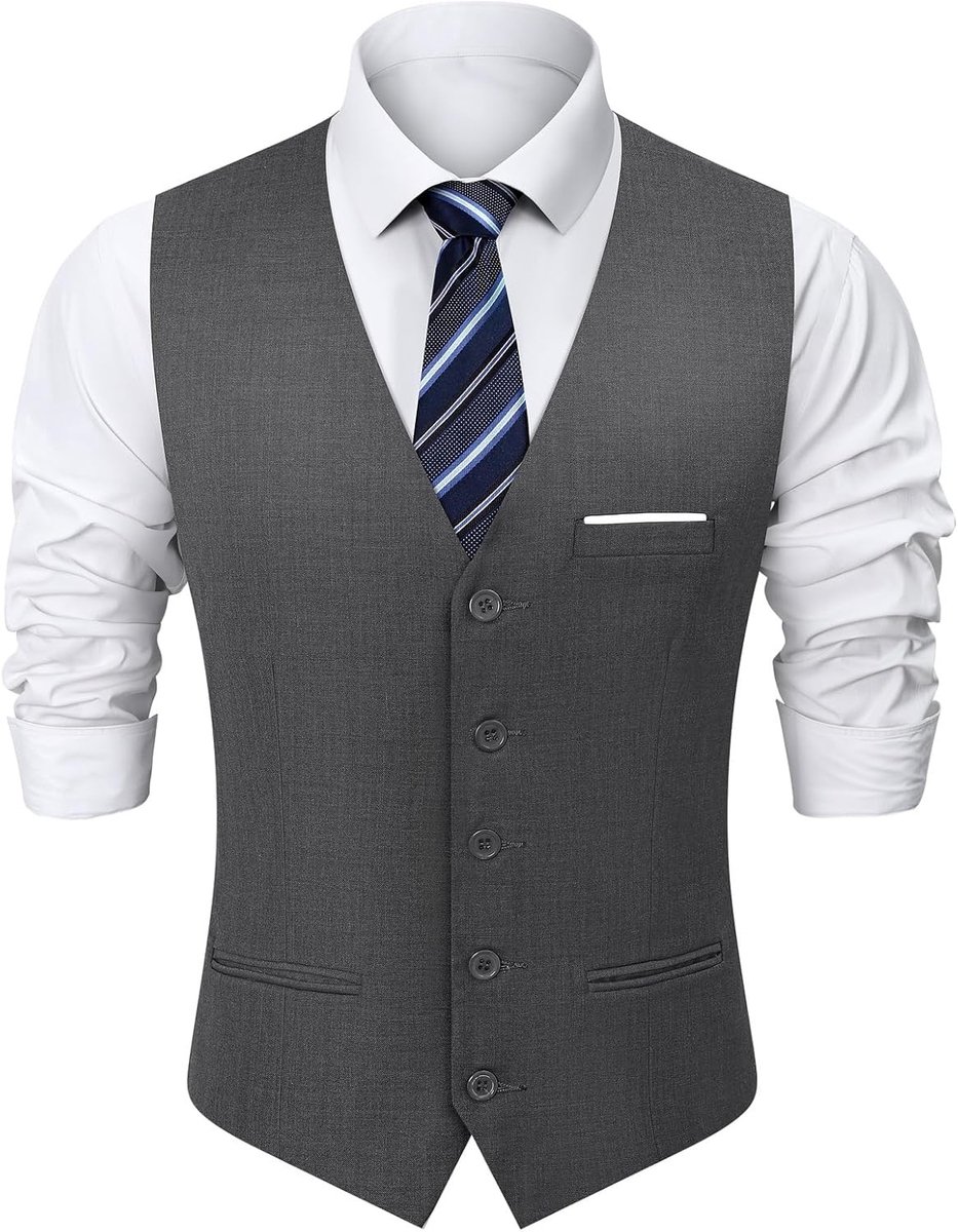Formele Mannelijke Vest in Mintgroen met Enkele Knopen en Slim Fit voor Bruiloften - Maten S-3XL