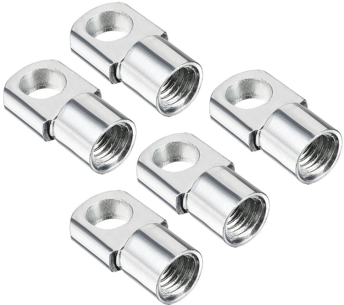 Eindverbinding voor Gasveer, 5 Stuks, 8mm Draad, Verbindingsstuk voor Gasveer en Oogverbinding