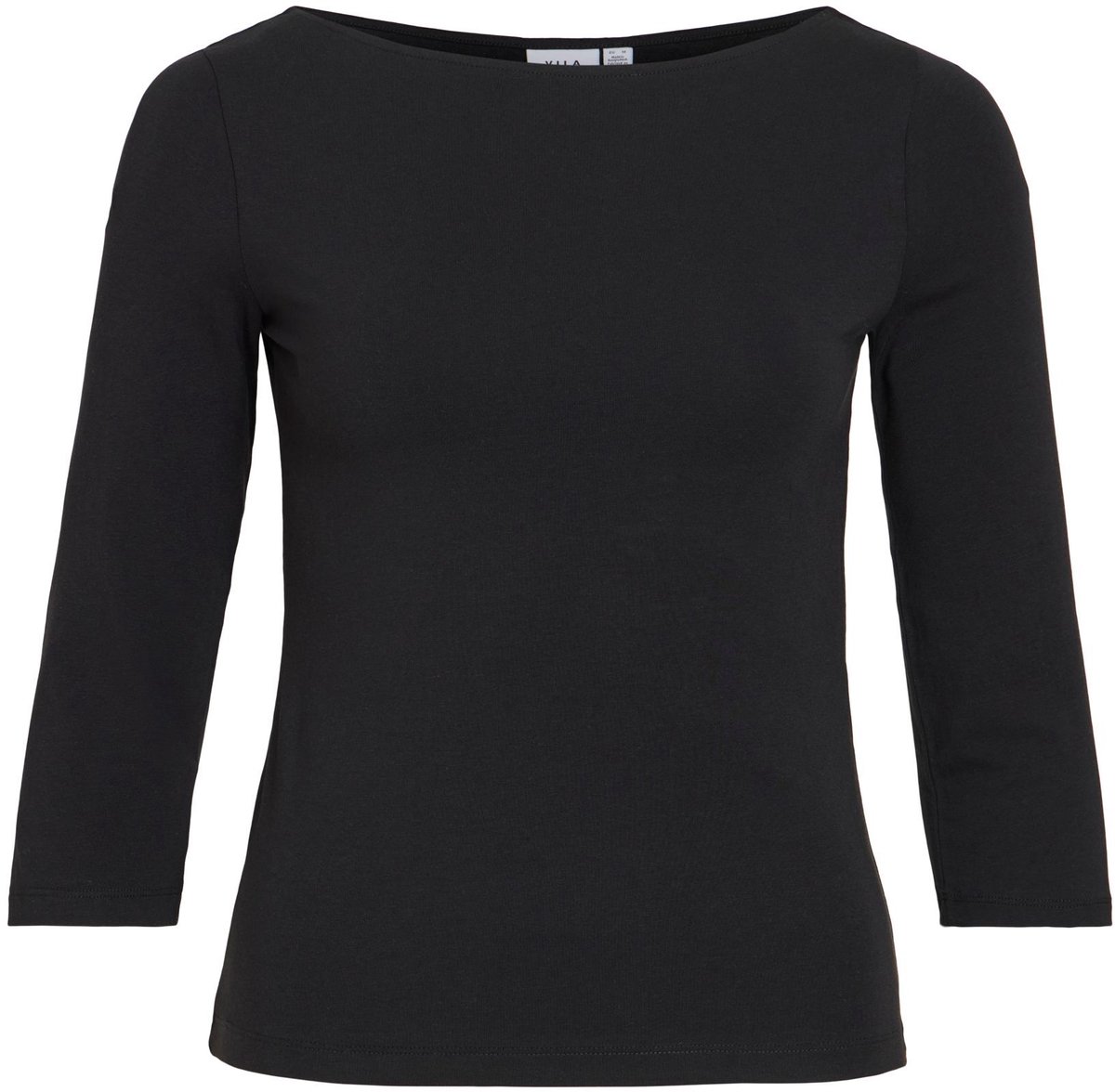 VILA top met 3/4-mouwen VIEMILIE Boothals