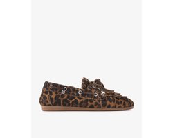 VIA VAI June Shelby Mocassins Dames - Suède - Beige - Maat 39