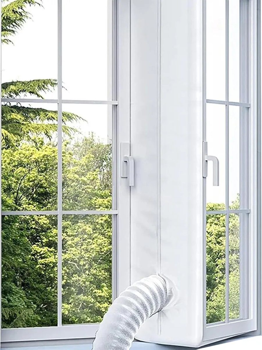 Afdichtstrip Geschikt voor airconditioningramen, 4 meter lang, waterdicht, UV-bestendig, Geschikt voor ramen en dakramen.