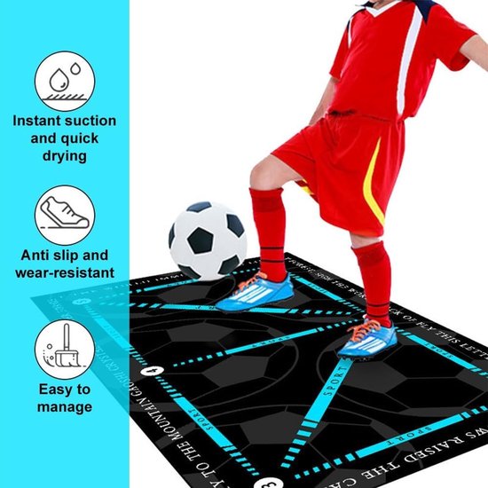 Voetbalmat - Voetbal Spullen - Tapijt - Antislip — afbeelding 3