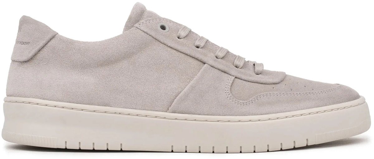 Hinson bennet sonder eight sneakers heren grijs suède