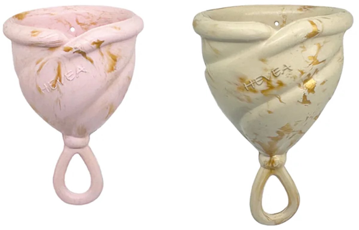 LOOP Menstrual Cup Combo Size 1 & 2 - Golden Blush & Golden Sand