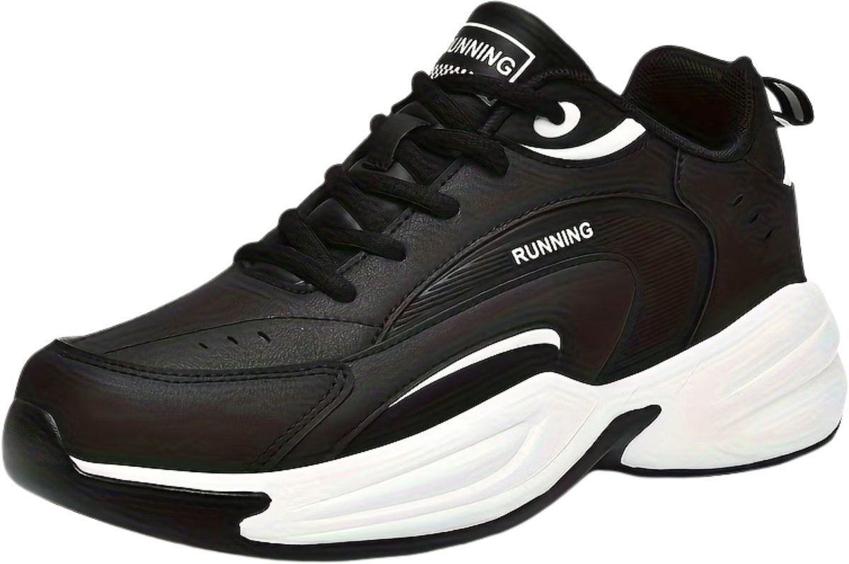 Currero Schoenen Heren Sneakers Comfortabel Wandelschoenen Casual Volwassenen 44 Ivoorwit
