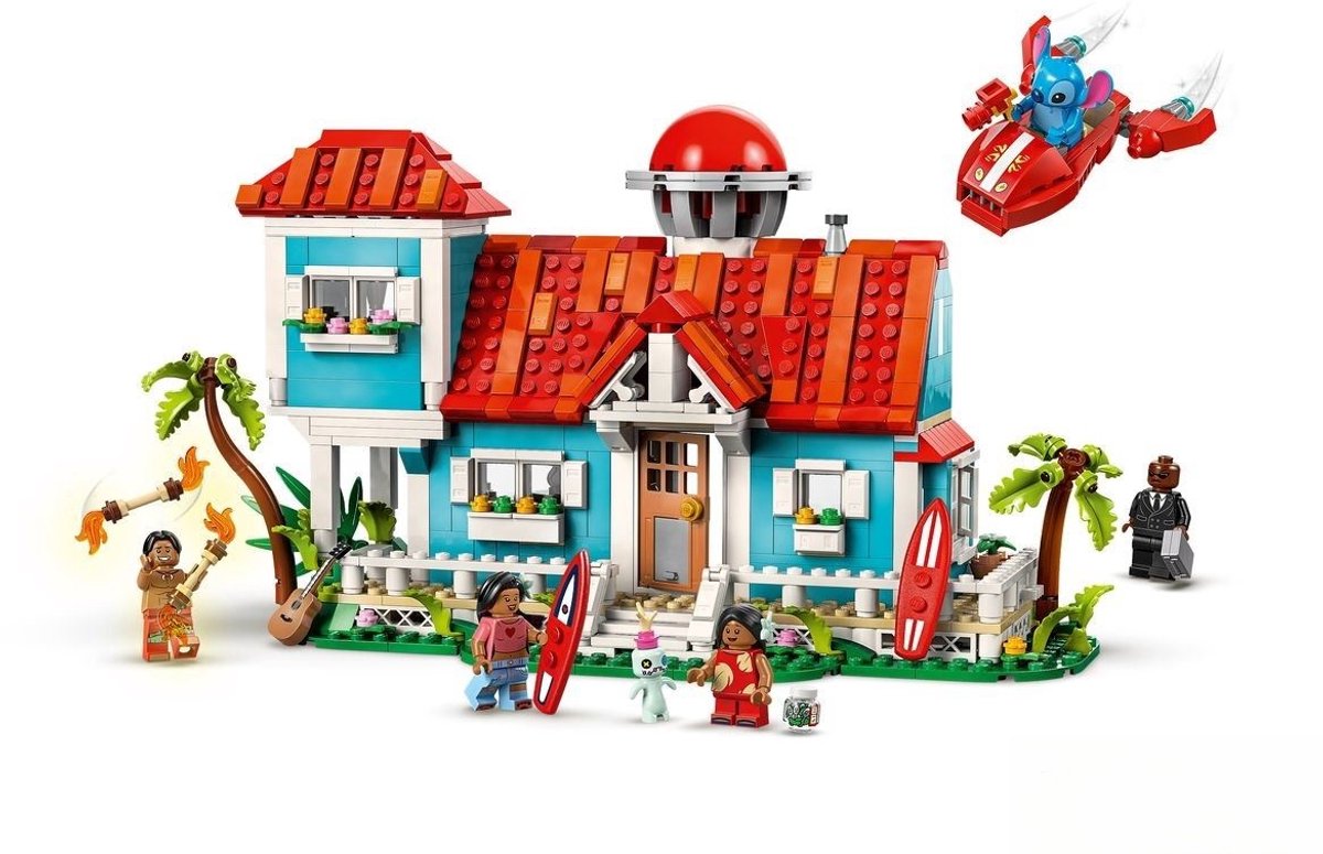 LEGO® Disney Lilo en Stitch Strandhuis - 43268 — afbeelding 8