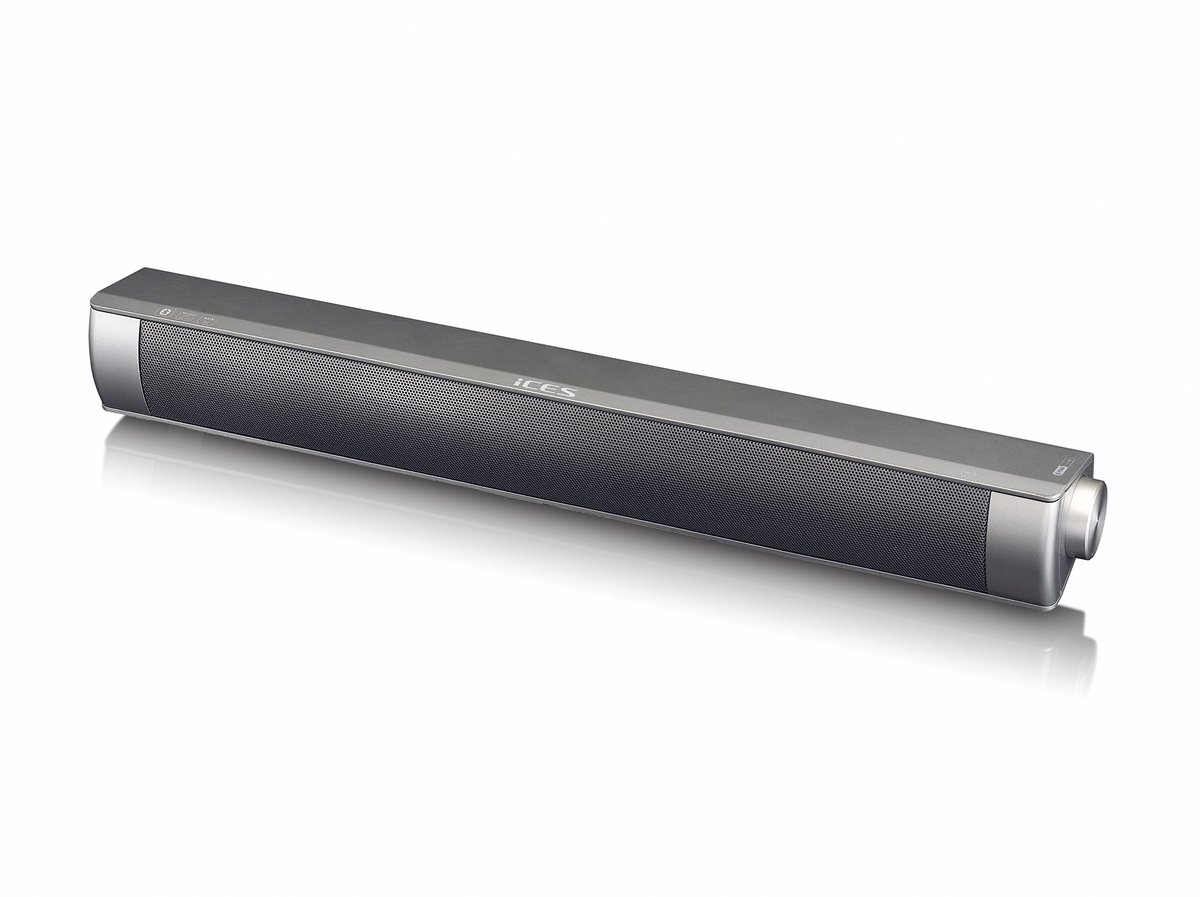 SnelShoppen - Bluetooth Mini Soundbar met Micro USB-kabel, AUX-ingang, Micro SD-kaartlezer, 2 x 5 Watt RMS, Perfect voor Feestjes, Camping en Thuisgeb