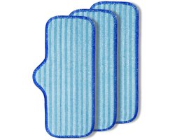 Set van 3 stoommopmatten - Geschikt voor Dupray Neat/Flintar reinigingsmiddelen | Herbruikbare microvezelmatten