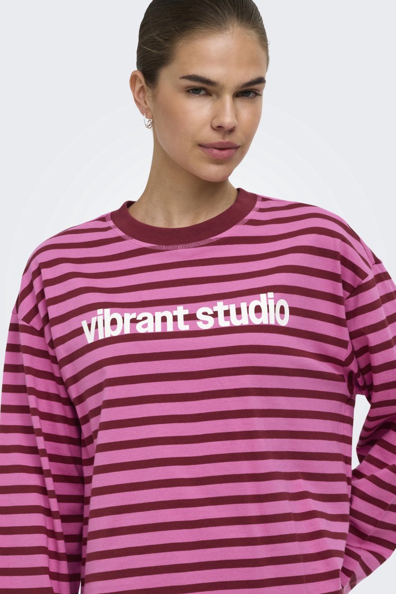 ONLY - ONLFREJA L/S STRIPE TOP CC JRS Dames T-shirt — cadeau in Cadeau-ideeën - foto 6