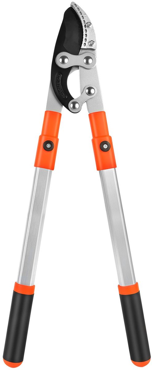 SnelShoppen - Tuinscharen en Snoeischaren, Uitschuifbare Boomtakkenschaar met Lange Reikwijdte, Telescopische Snoeischaar, Heavy Duty, Takkenknippers