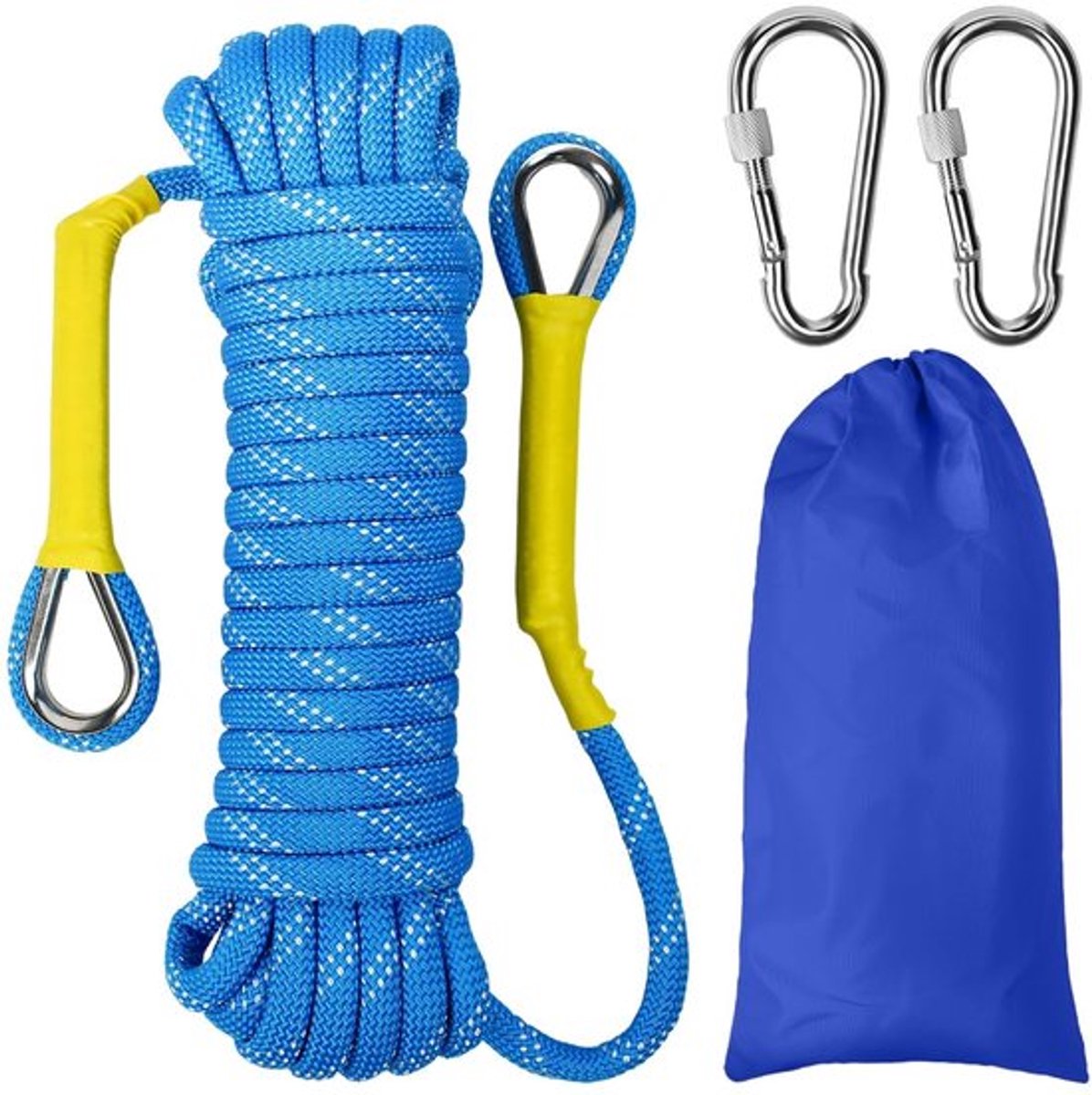 10 Meter Touw voor Buiten - Blauw, 8 mm