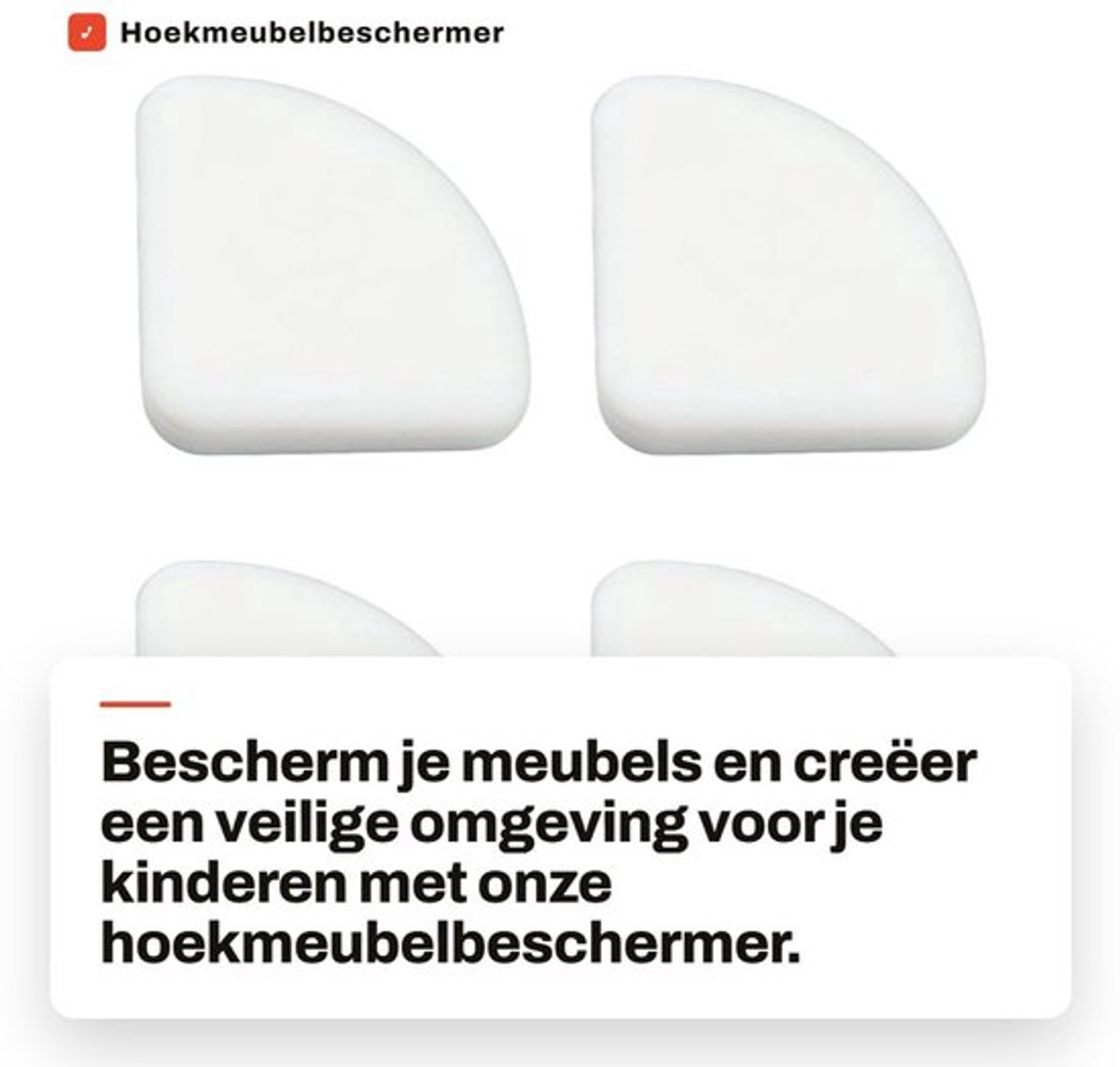 Hoekmeubelbeschermer 30 Stuks - Siliconen Meubelbeschermers - Antibotsingshoek - Dunne Raamhoekbeschermer - Kinderbeveiliging - Korte Sets - Meubelbeschermer