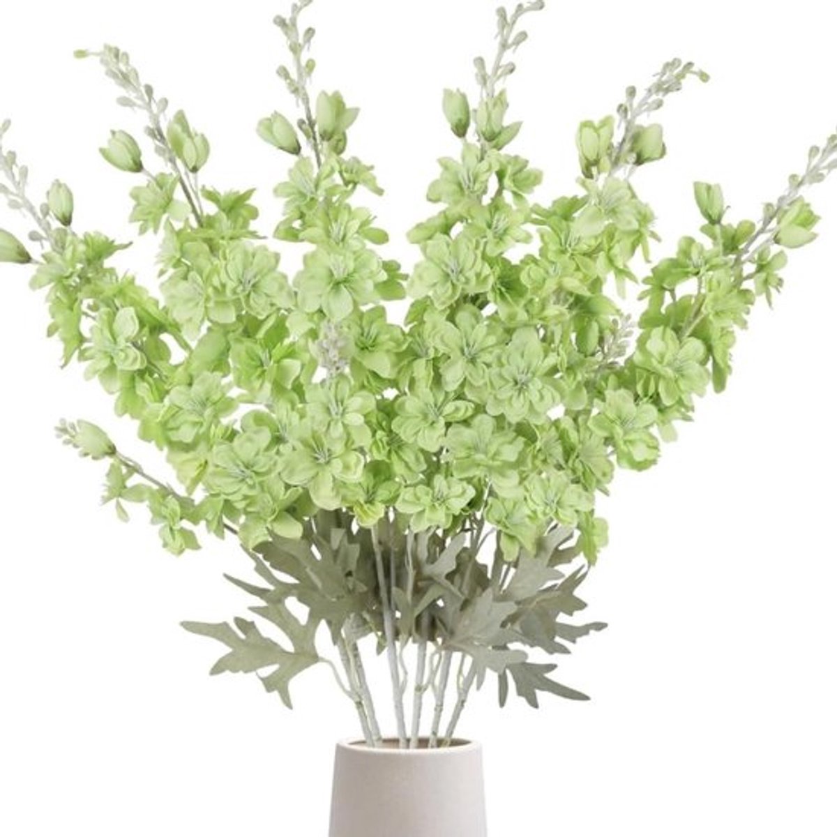 Nepbloemen 85 cm - Delphinium Kunstbloemen - Zijde - 6 Stuks - Decoratie voor Vaas - Natuurlijk Uitzicht