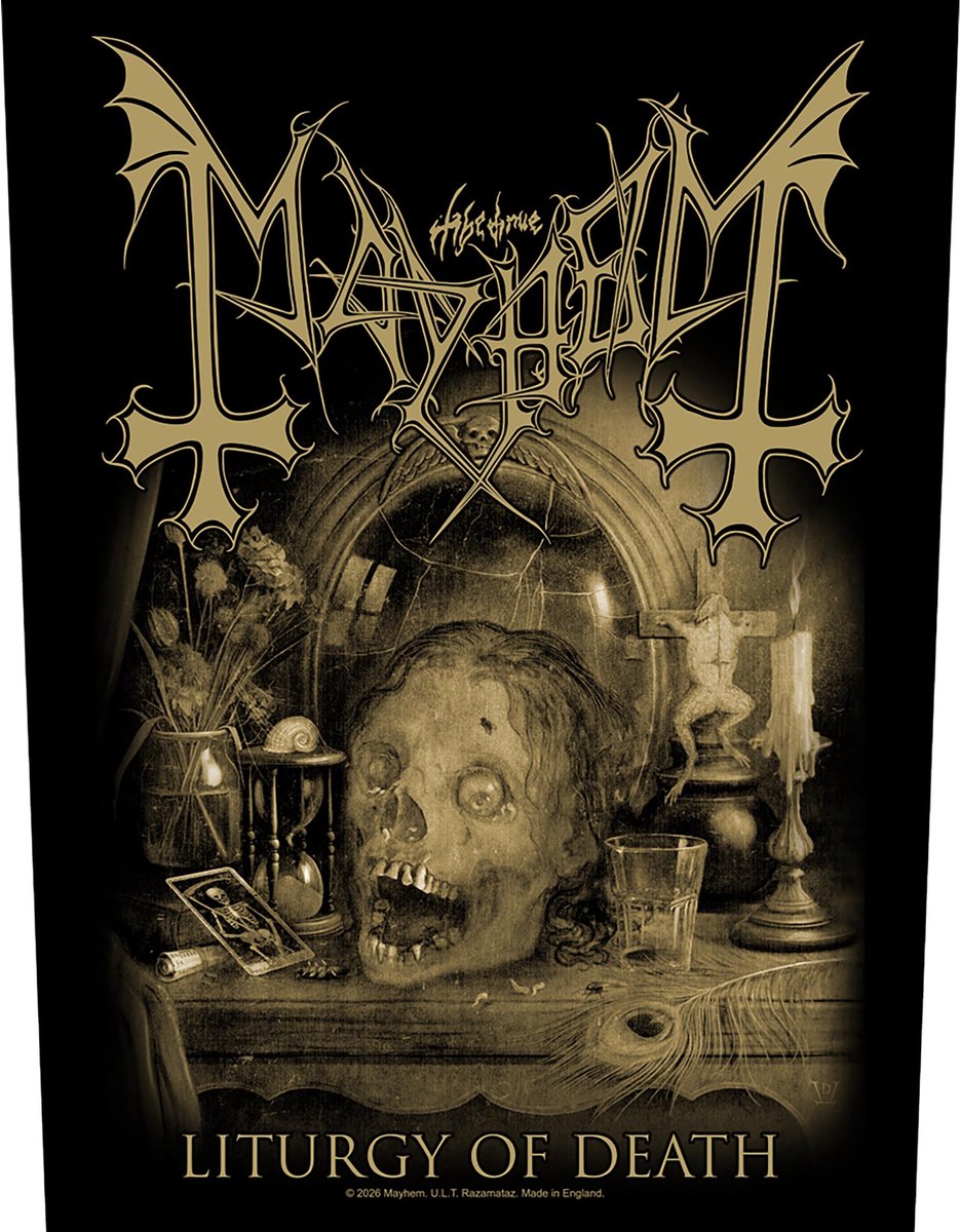 Mayhem - Liturgy of Death - Rugpatch