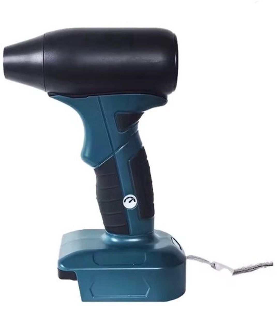 Jet Fan Mini Blower geschikt voor Makita 18V accu, 130.000 rpm snoerloze luchtblazer met 4-snelheidsregeling voor het verwijderen van autostof, het reinigen van buitenbarbecuebladeren, het reinigen van banken en dierenharen