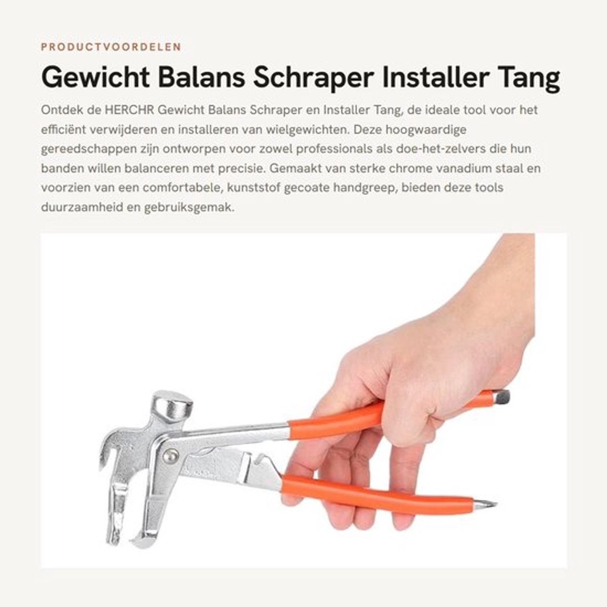 Balansschraper Hoogwaardige Kwaliteit - Gewicht Verwijderaar - Automatische Reparatietool - Roestvrij Staal - Schokbestendig - Duurzaam Ontwerp - Wielgewicht