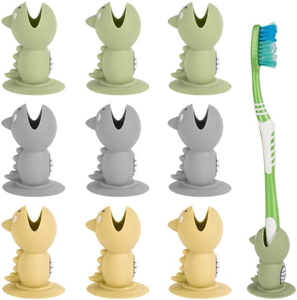 Tandenborstelhoes Draagbaar - Tandenborstelhouder - Opbergrek - Standbeschermer - Mini - Compatibel met Colgate