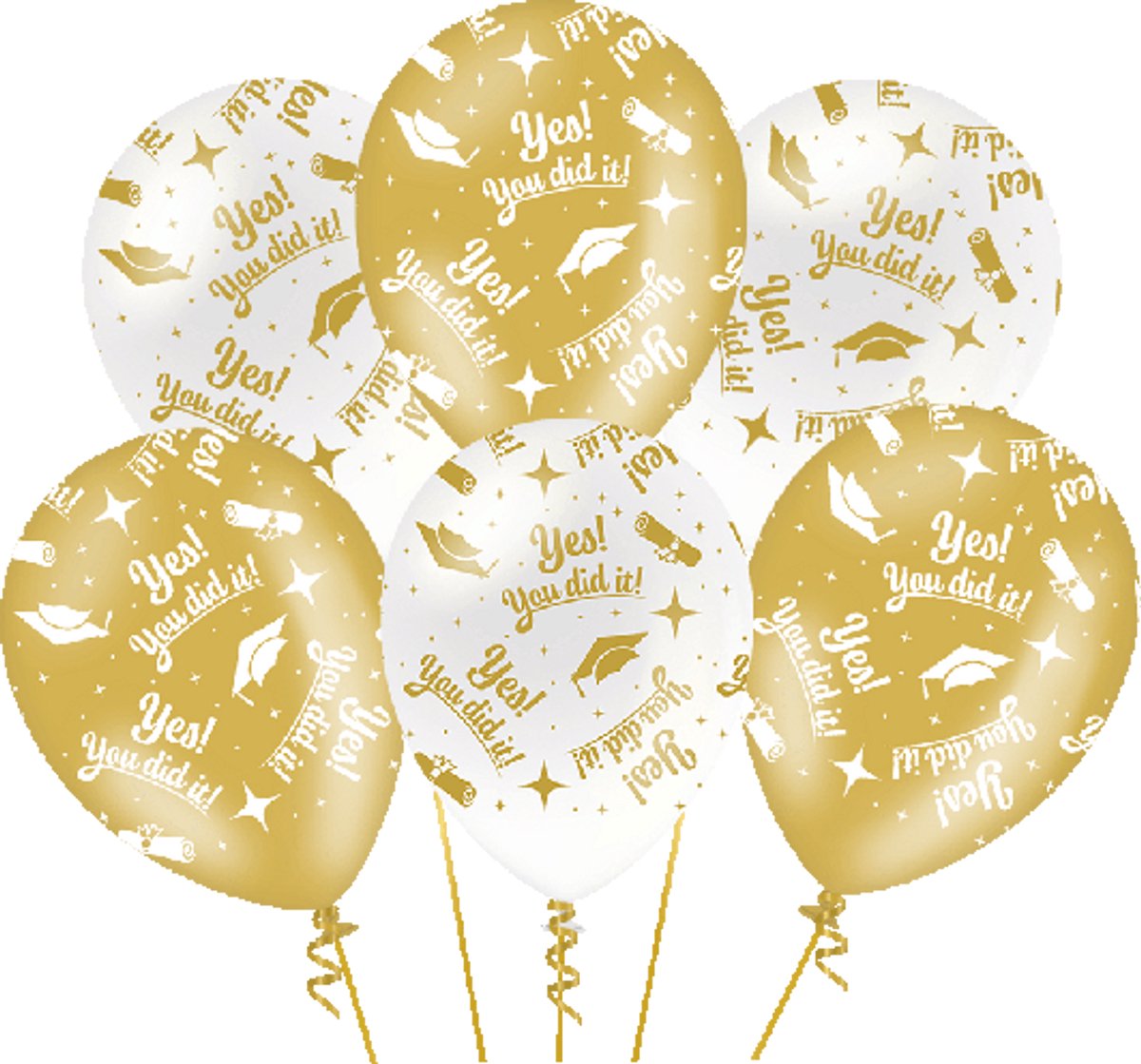 Fancy party balloons - You did it!