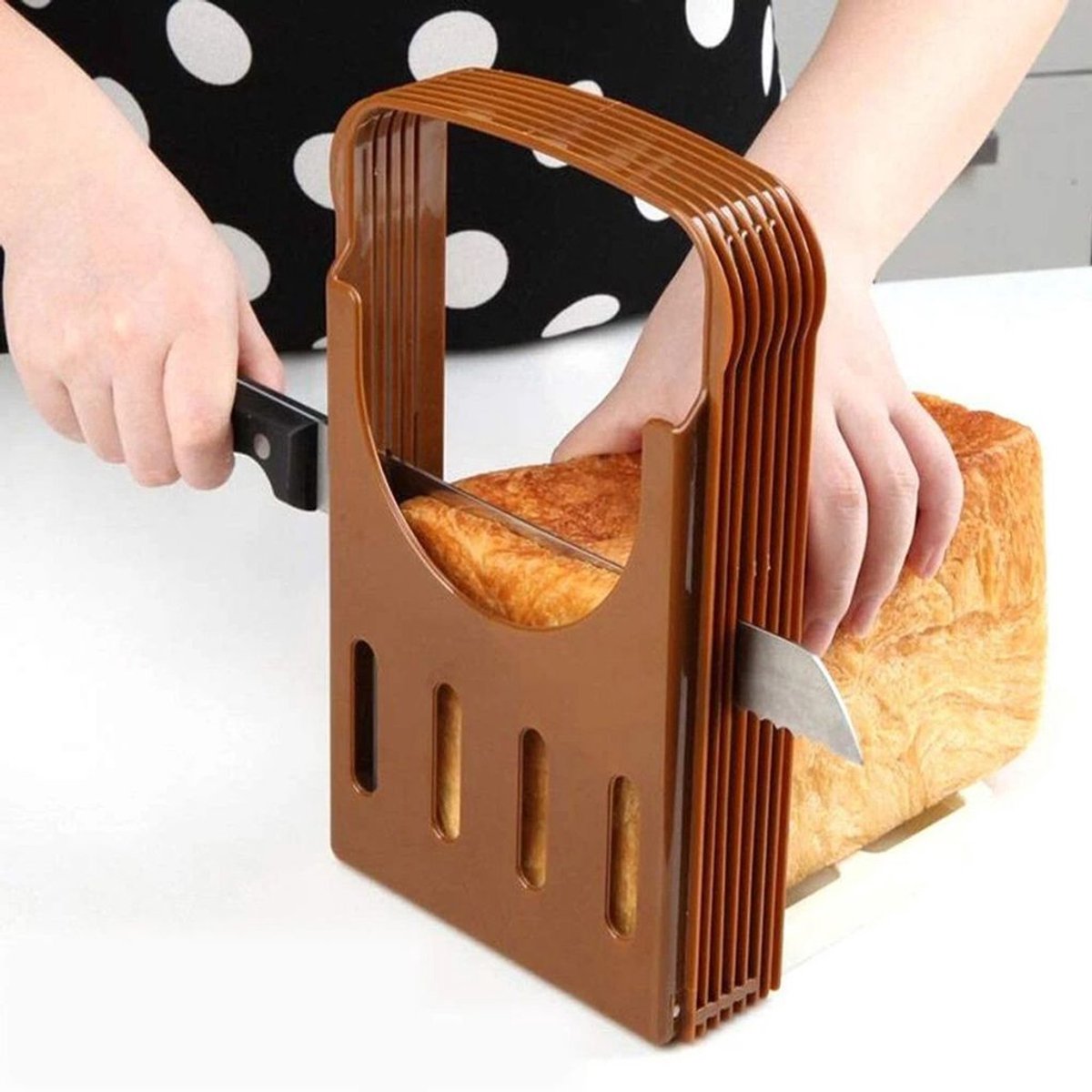 Broodsnijmachine, huishoudelijke schuifbroodsnijmachine