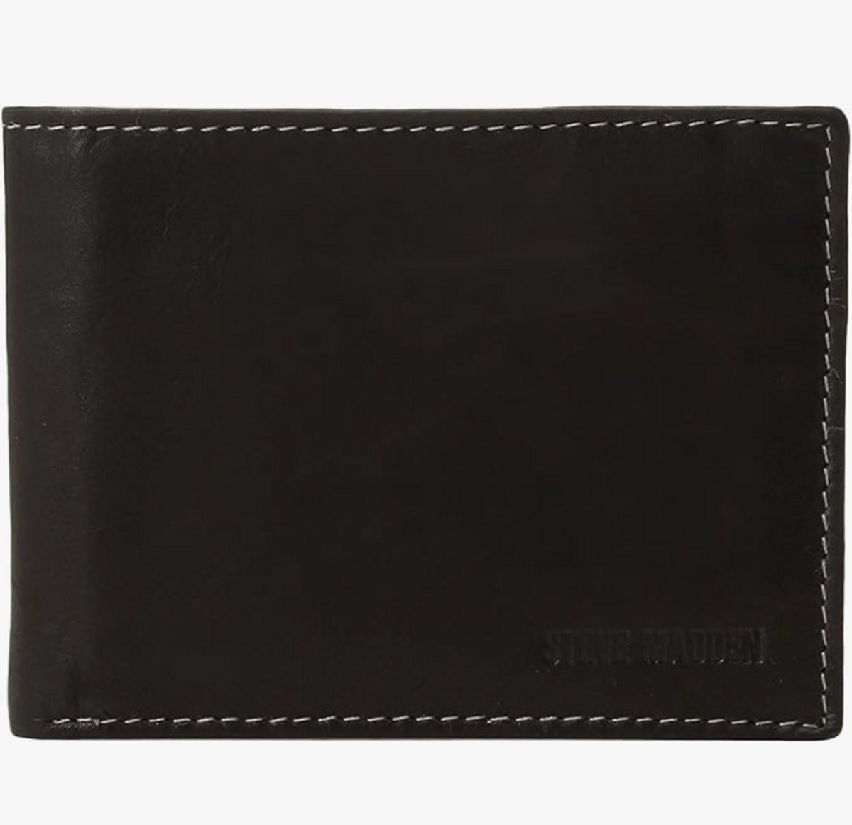 Steve Madden Heren Portemonnee Leer – Slimme Leren Wallet met Extra Opbergruimte & Flip Pockets