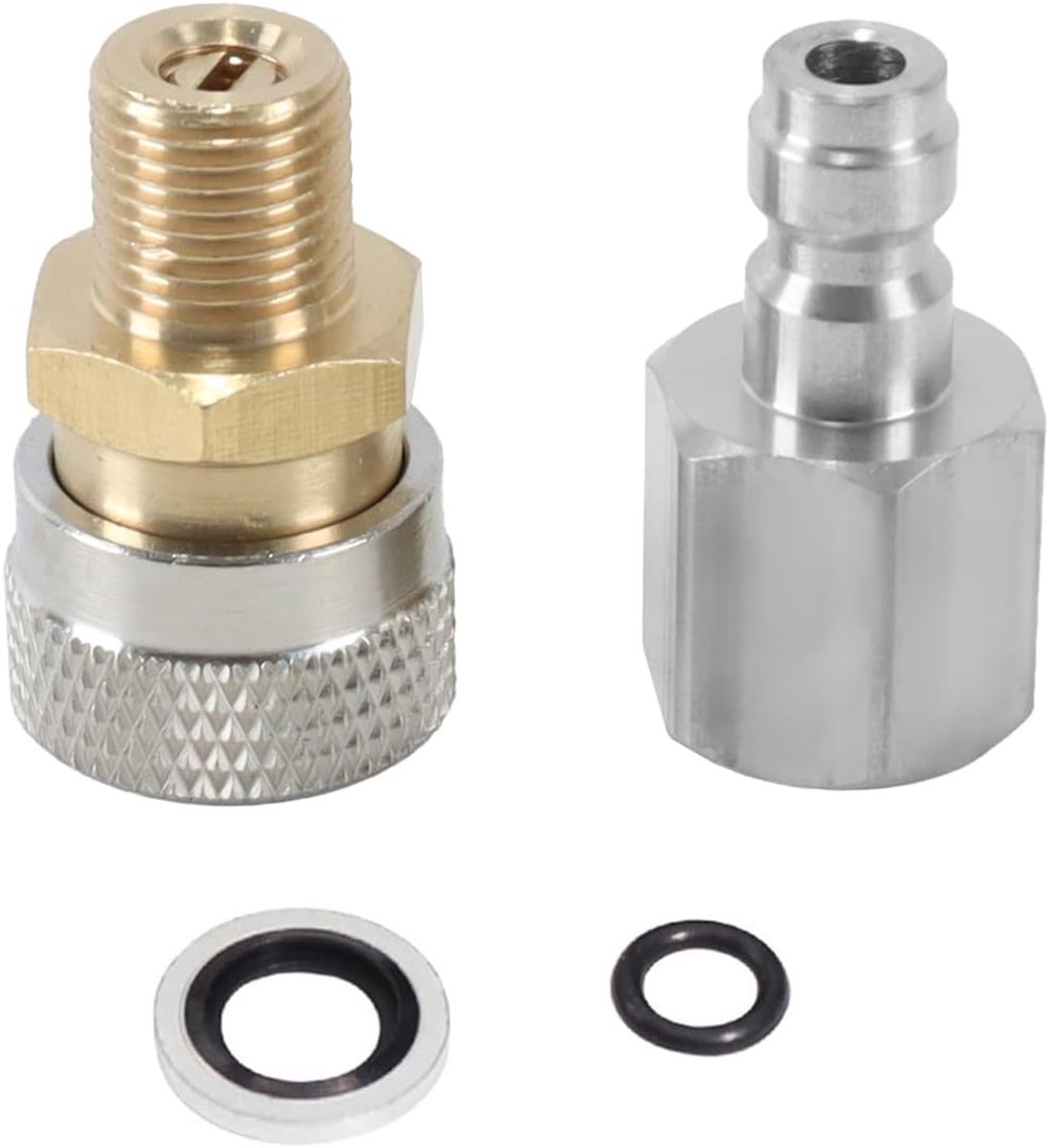 Gurtt 1/8 inch BSP snelkoppelingen voor luchtgeweren, PCP luchtgeweren accessoires, opblaasbare adapter en - ShopVlot