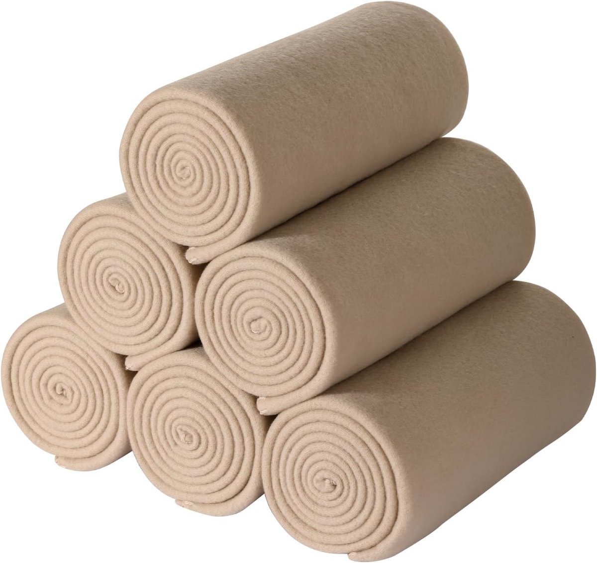 TENG Fleece deken 6 stuks zachte kinderdekens gezellige lichtgewicht reisdeken bulk huisdier deken warme picknick tuin effen voor bank bed thuis bank buiten bruiloft 125 x 150 cm kaki