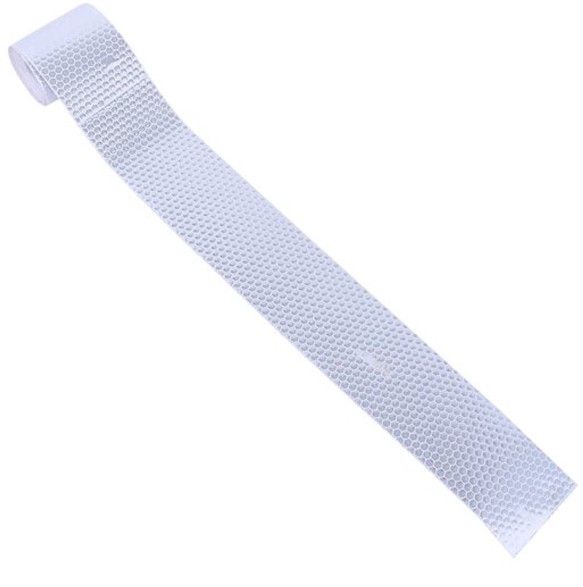 Waarschuwingstape PVC - Reflecterende Tape - Veiligheidsmarkeringstape - Plakband voor Gevarenzones - 5cm Breed - Voor Auto's/Fietsen - Reflectietape