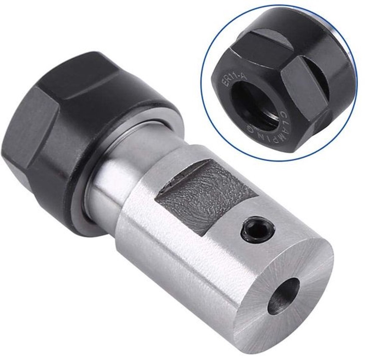 Collet 5MM - Motoras - Verlenging - CNC Frezen - Hoogwaardige Staal - Veiligheidsopslag - Spindel