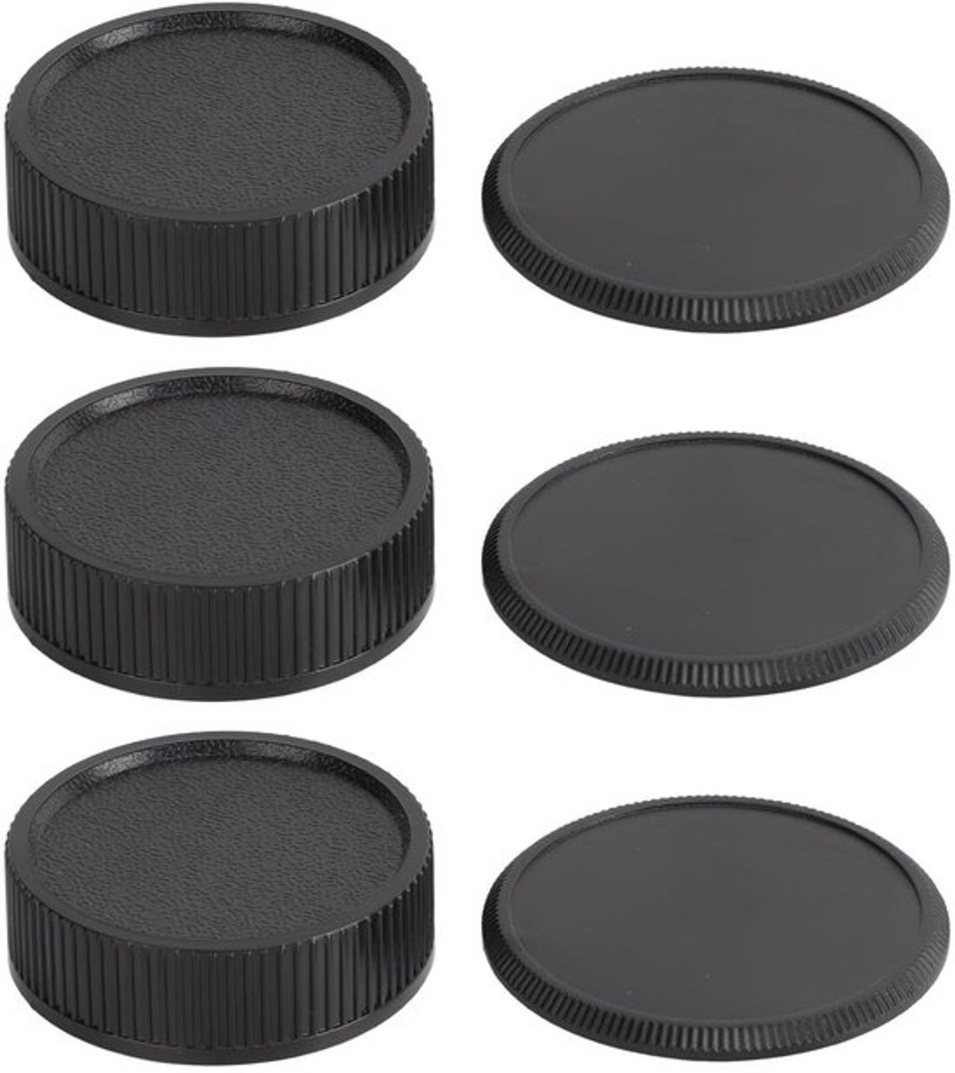 Lensdop M39 - Set van 3 - Stofdicht - Krasbestendig - Kunststof - Draagbaar en lichtgewicht - Lensbescherming
