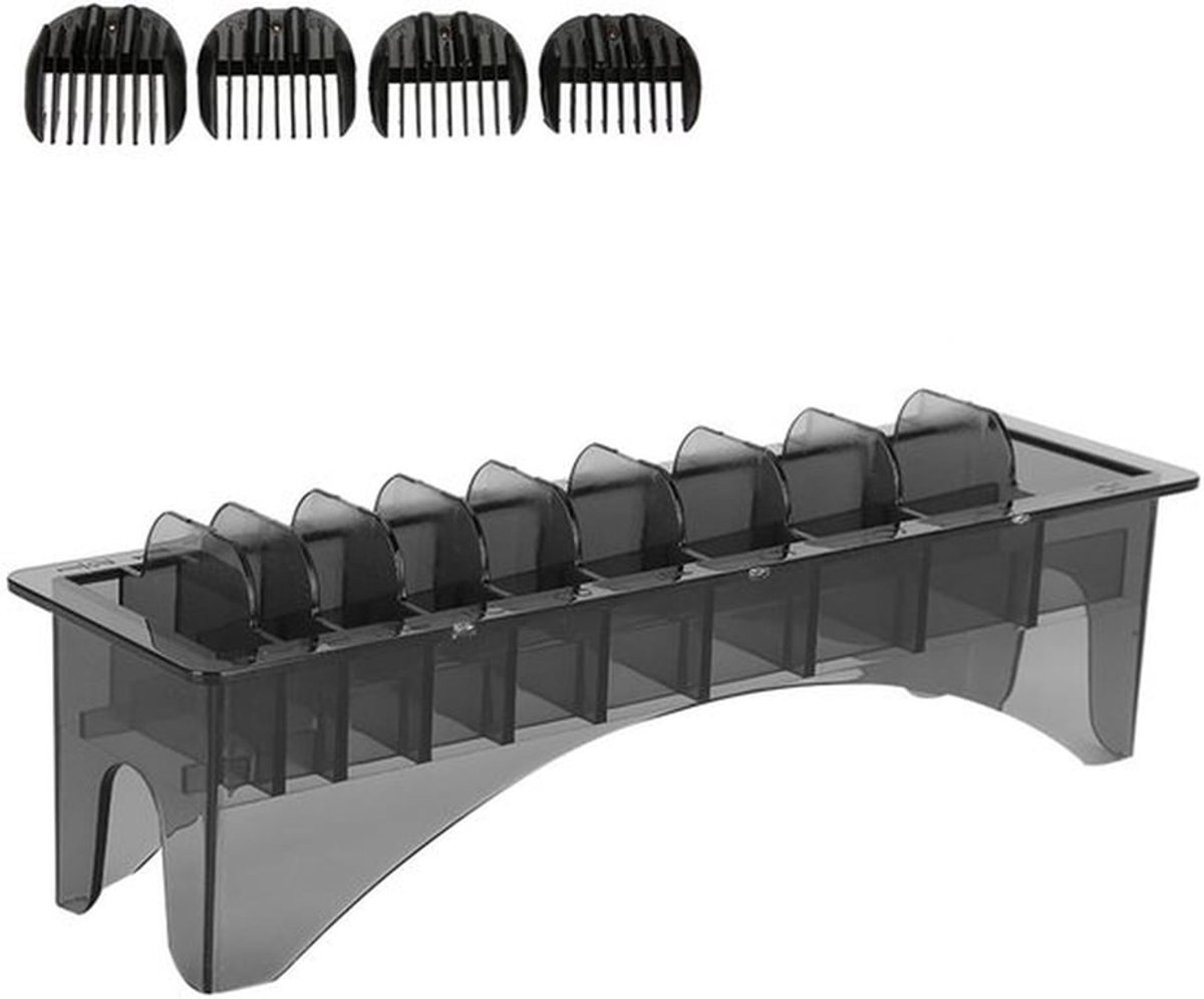 Haarkniptanghouder 10 Grid - Gidskam Organizer - Opbergkoffer voor Kapsalon - Duurzaam Kunststof - Robuust Ontwerp - Geschikt voor Elektrische Haarkniptangen - Kappersgereedschap