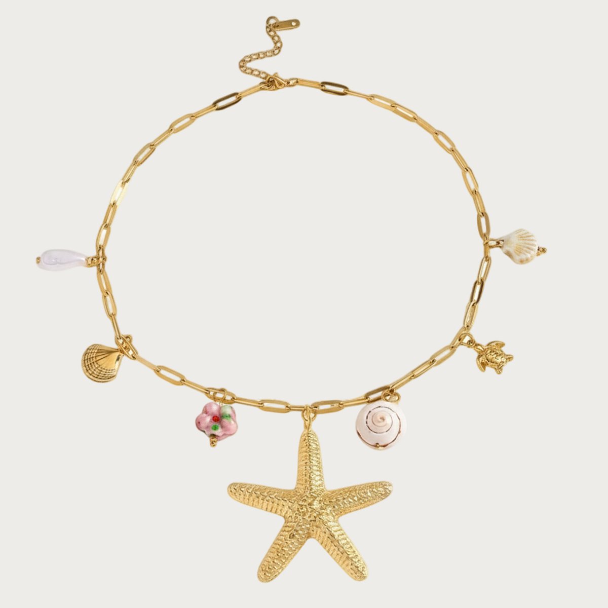Seastarr - Ketting - Stainless Steel - -