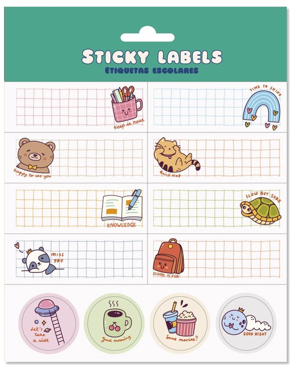 Grupo Erik - SelfAdhesive Labels Zelfklevende etiketten - Multicolours