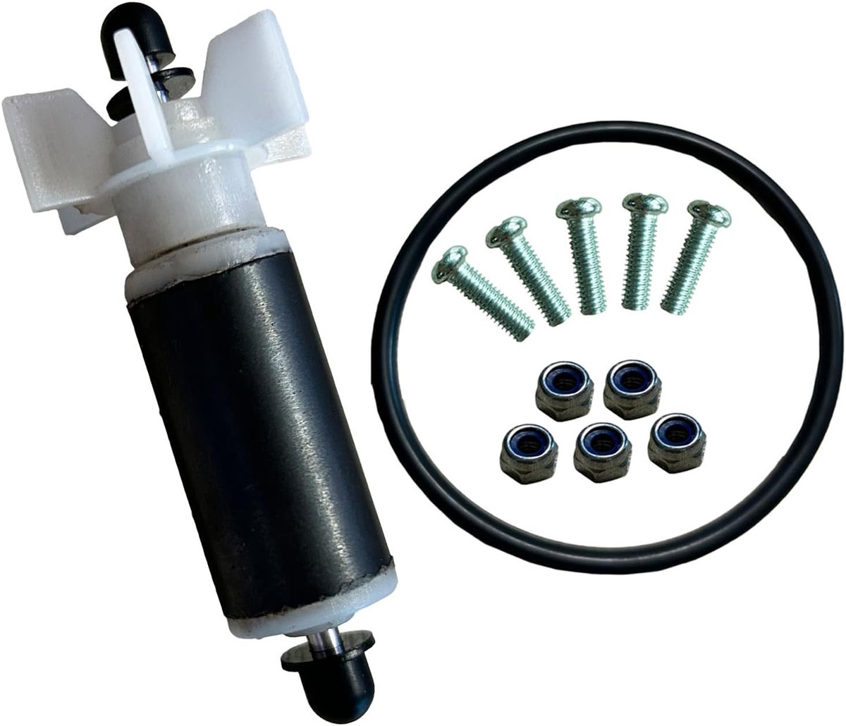 Impeller met afdichtringen en schroeven voor Pure Spa modellen SSP-H-10-2, SSP-H-20-M, SB-20M en 637R, vervangingsonderdeel voor hot tub pomp, duurzame kwaliteit en eenvoudig te installeren