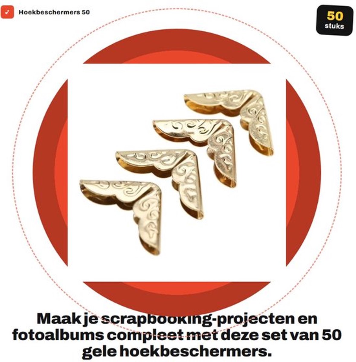 Fotohoeken 100 Stuks - Hoekbeschermers - Scrapbooking - Notebooks - Boeken - Duurzaam Materiaal