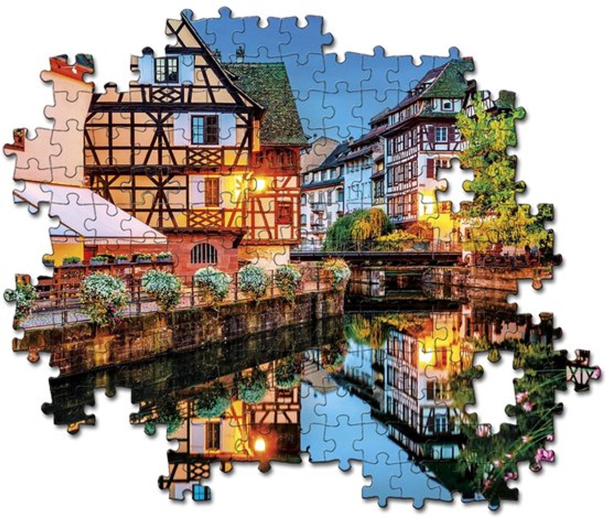 500 stukjes Puzzel HQ Strasbourg old town