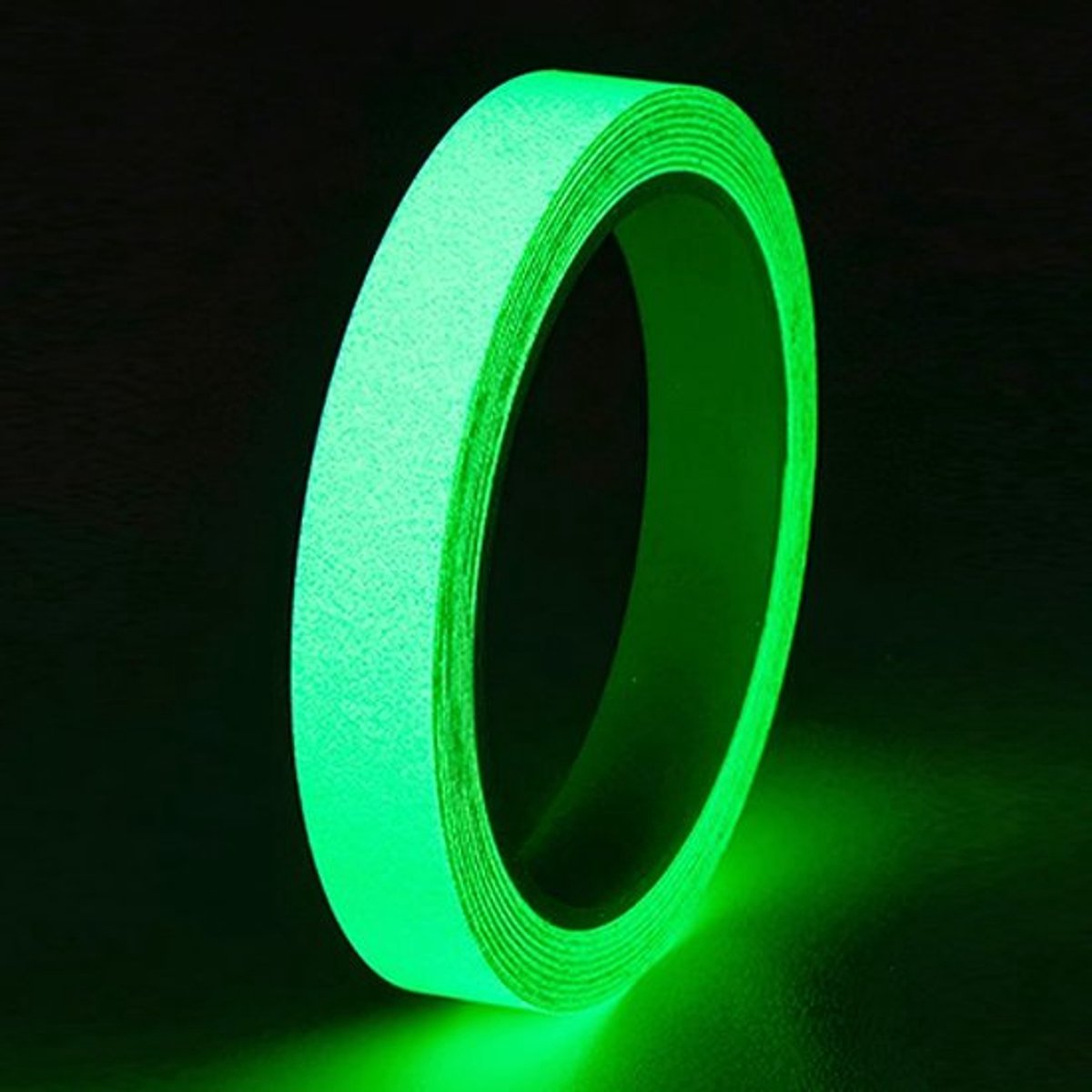 Fluorescerende Tape 10m x 1cm - Veiligheidstape - Luminiserende Kleuren - Antislip - Niet-toxisch - Hoogwaardige Vinyl - Luminous Tape