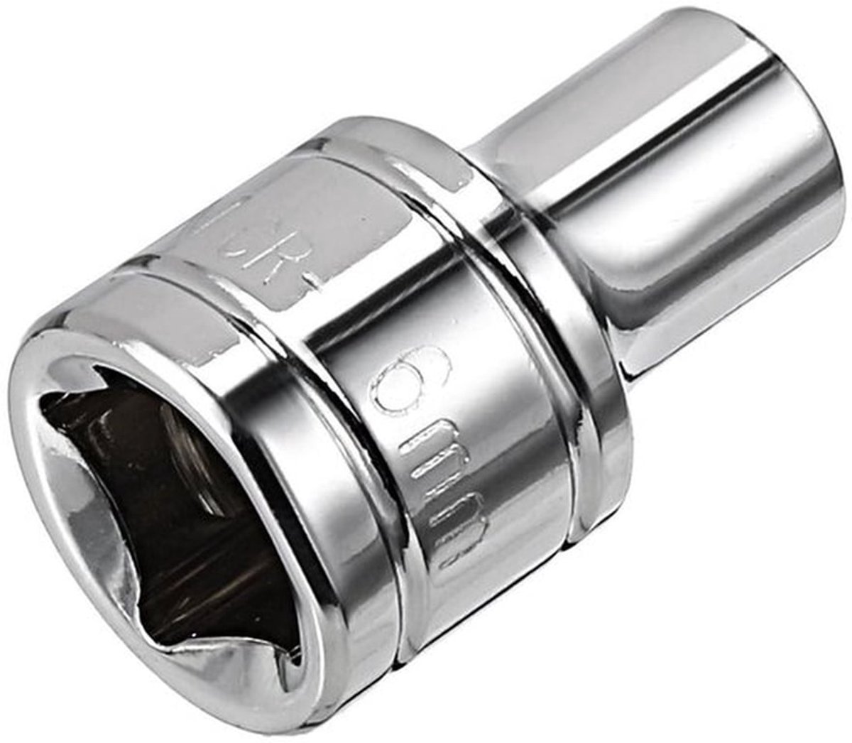 Dopsleutel 6 mm - 3/8 inch Aandrijving - 6-punts Socket - Chroom-vanadiumstaal - Ondiepe Socket - Duurzaam en Slijtvast - Steeksleutel