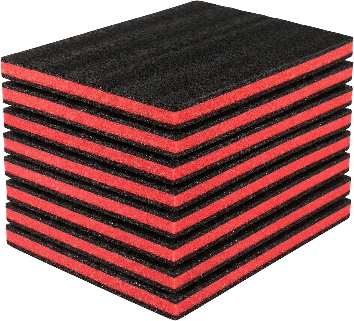 8 Schuimplaten 40 x 30 x 2,5 cm voor Verpakkingsbescherming, Bekleding en Gereedschapskoffer - Ideaal voor Klusprojecten en Creatieve Toepassingen