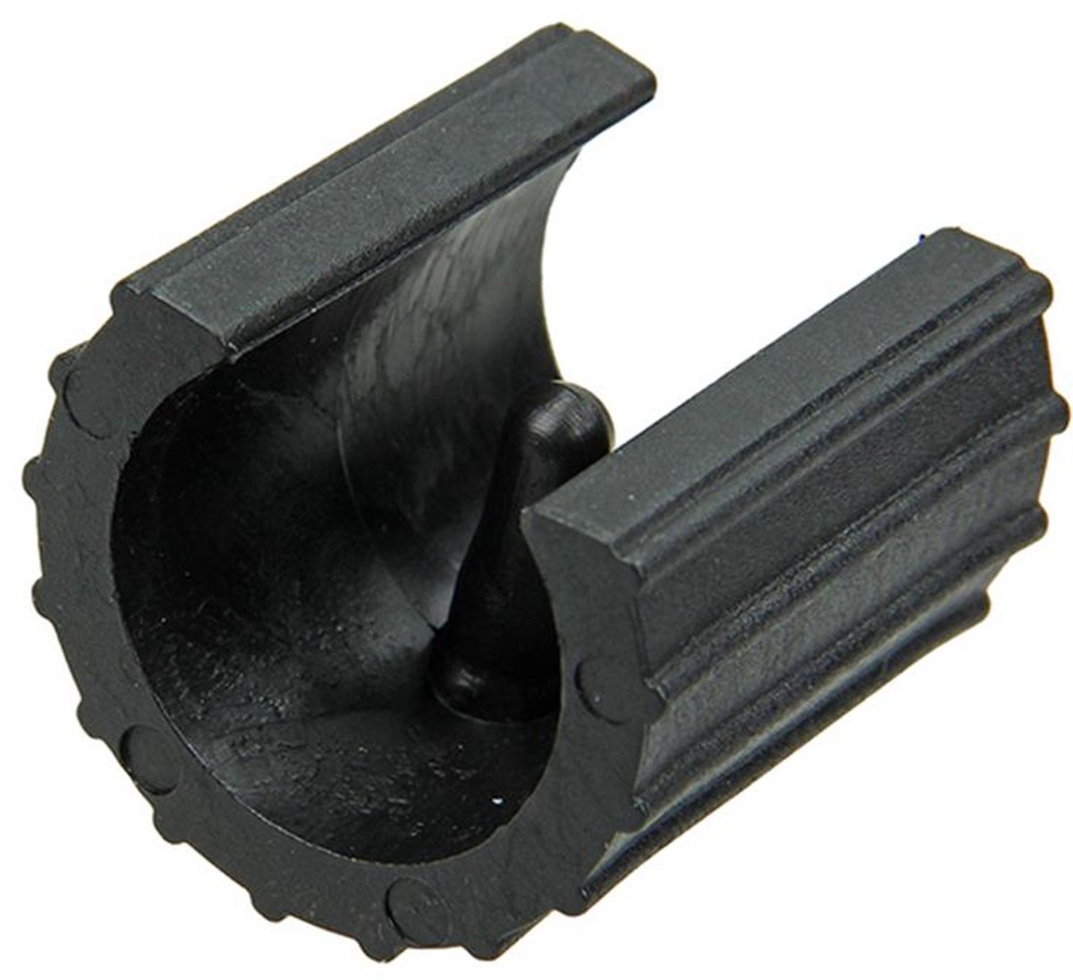 Mack BUISDOP KUNSTSTOF ZWART Ø 20 MM 4 ST/PCS