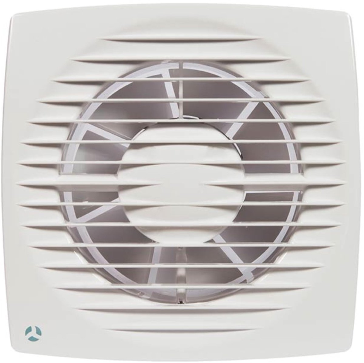 SnelShoppen - Airflow Badkamerafvoerventilator 125 mm met Instelbare Timer (2-30 min), 115 m³/u, Energiebesparend, IPX4, 9,3 W - Ideaal voor Badkamer